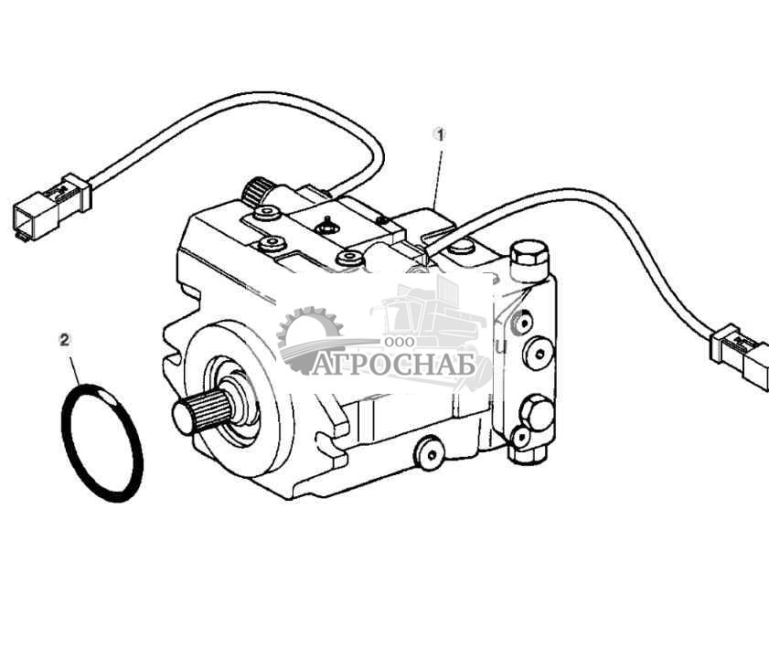 Аксиально-поршневой насос, 45 см? 